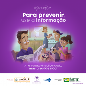 Janeiro Roxo: Prefeitura realiza ações de combate à Hanseníase