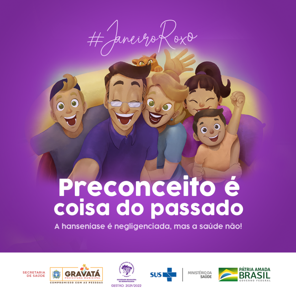 Notícia - Ações do Janeiro Roxo conscientizam sobre a hanseníase