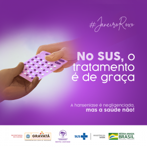 Campanha Janeiro Roxo chama a atenção para a hanseníase