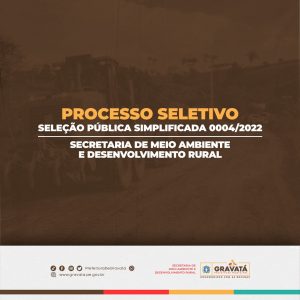 Prefeitura de Betânia, no Sertão, abre seleção pública simplificada para  contratações temporárias, Caruaru e Região